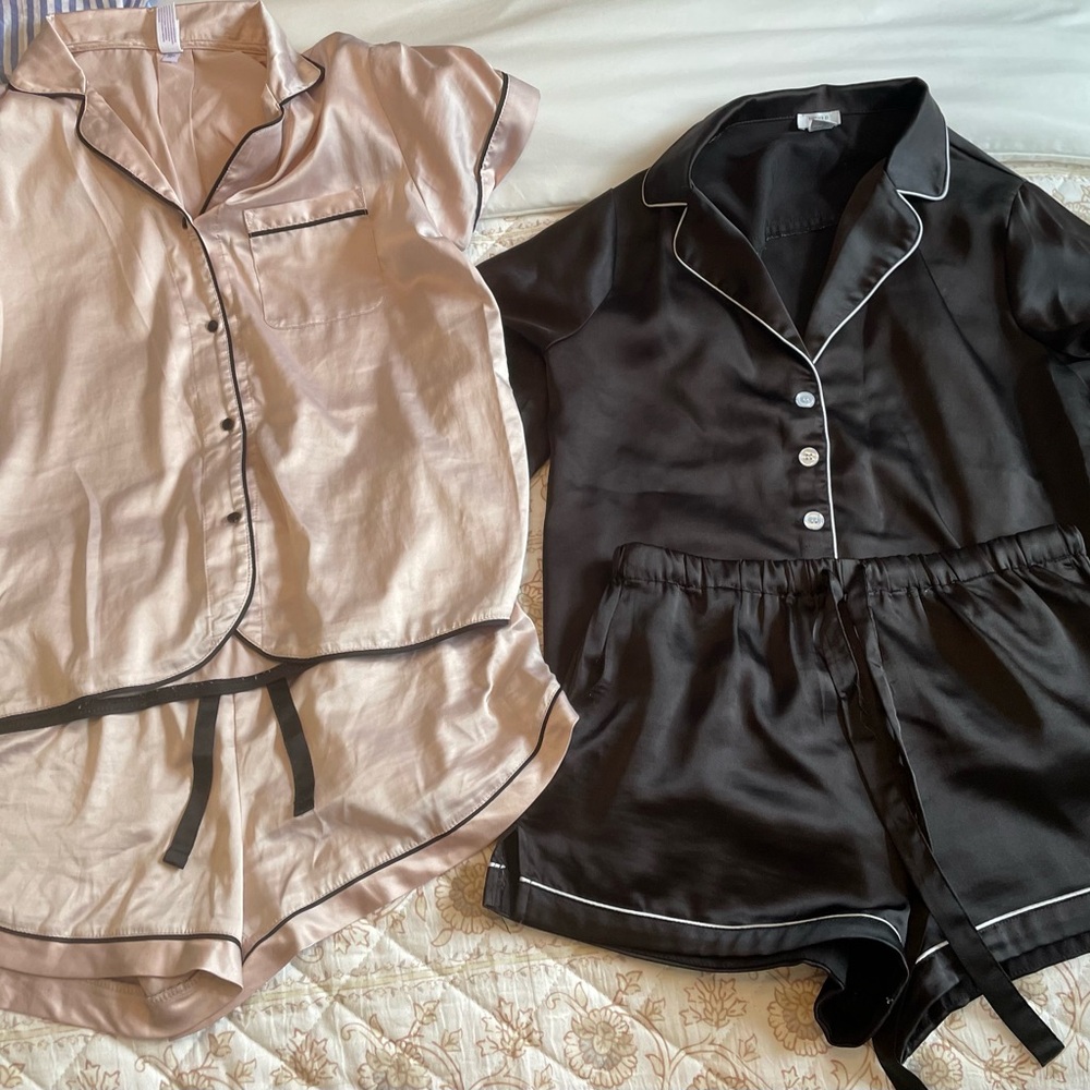 2 pajama sets